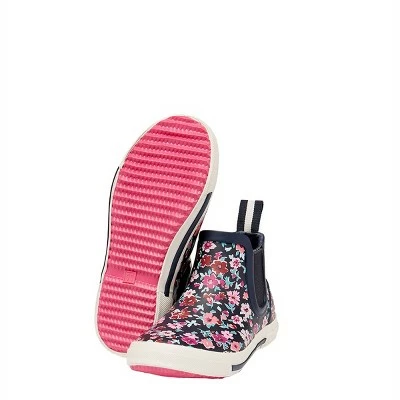 Joules Girls Rainwell Short Height Casual Wellies - Haze Blue - 10 8 Joules Girls Rainwell Short Height Casual Wellies - Haze Blue - 10 - Image 6