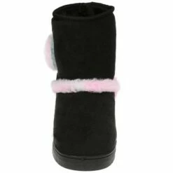 Rampage Girl's Warm Microsuede Winter Boots for Toddlers/Girls,With Cute Faux Fur Heart And Trim Details -Kids' Shoes Official Shop unnamed file 3353