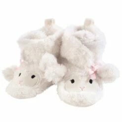 Hudson Baby Infant and Toddler Girl Cozy Fleece and Sherpa Booties, Girl Lamb -Kids' Shoes Official Shop unnamed file 3456