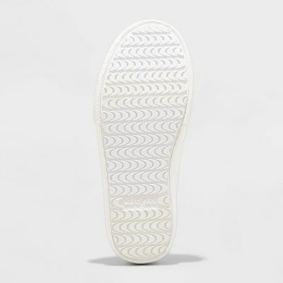 Girls' Hailey Slip-On Apparel Sneakers - Cat & Jack™ White 5 Girls' Hailey Slip-On Apparel Sneakers - Cat & Jack™ White - Image 3