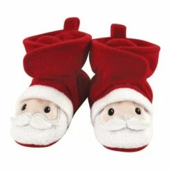 Hudson Baby Baby and Toddler Cozy Fleece Booties, Santa -Kids' Shoes Official Shop unnamed file 3560