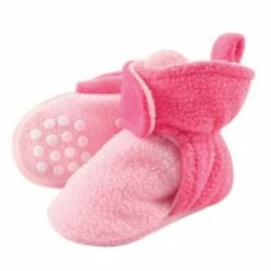 Luvable Friends Baby and Toddler Girl Cozy Fleece Booties, Light Pink Dark Pink 13 Luvable Friends Baby and Toddler Girl Cozy Fleece Booties, Light Pink Dark Pink -Kids' Shoes Official Shop unnamed file 3587
