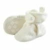 Little Treasure Baby and Toddler Cozy Fleece Booties, Cream