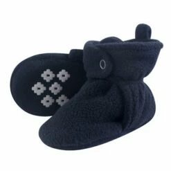 Little Treasure Baby and Toddler Boy Cozy Fleece Booties, Navy -Kids' Shoes Official Shop unnamed file 3630