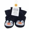 Hudson Baby Infant and Toddler Boy Cozy Fleece Booties, Navy Penguin 2 Hudson Baby Infant and Toddler Boy Cozy Fleece Booties, Navy Penguin -Kids' Shoes Official Shop unnamed file 3657