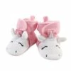 Hudson Baby Infant and Toddler Girl Cozy Fleece Booties, Pink Rainbow Unicorn 2 Hudson Baby Infant and Toddler Girl Cozy Fleece Booties, Pink Rainbow Unicorn -Kids' Shoes Official Shop unnamed file 3675