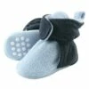Luvable Friends Baby and Toddler Boy Cozy Fleece Booties, Light Blue Navy 1 Luvable Friends Baby and Toddler Boy Cozy Fleece Booties, Light Blue Navy -Kids' Shoes Official Shop unnamed file 3689