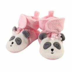 Hudson Baby Infant and Toddler Girl Cozy Fleece Booties, Girl Panda -Kids' Shoes Official Shop unnamed file 3740
