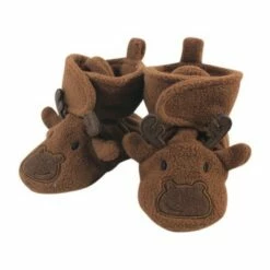Hudson Baby Infant and Toddler Boy Cozy Fleece Booties, Moose -Kids' Shoes Official Shop unnamed file 3748
