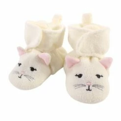 Hudson Baby Infant and Toddler Girl Cozy Fleece Booties, Kitty 13 Hudson Baby Infant and Toddler Girl Cozy Fleece Booties, Kitty -Kids' Shoes Official Shop unnamed file 3813