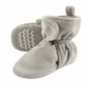 Hudson Baby Baby and Toddler Cozy Velour Booties, Heather Gray 1 Hudson Baby Baby and Toddler Cozy Velour Booties, Heather Gray -Kids' Shoes Official Shop unnamed file 3819