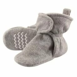 Hudson Baby Baby and Toddler Cozy Fleece Booties, Heather Gray 13 Hudson Baby Baby and Toddler Cozy Fleece Booties, Heather Gray -Kids' Shoes Official Shop unnamed file 3887