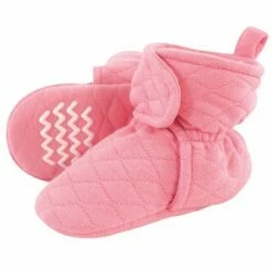 Hudson Baby Infant and Toddler Girl Quilted Booties, Begonia -Kids' Shoes Official Shop unnamed file 3945
