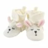 Hudson Baby Infant and Toddler Girl Cozy Fleece Booties, Modern Bunny -Kids' Shoes Official Shop unnamed file 3958