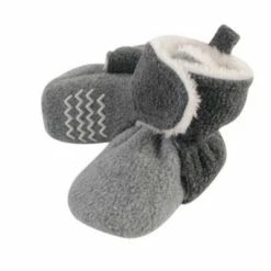 Hudson Baby Baby and Toddler Cozy Fleece and Sherpa Booties, Heather Charcoal Heather Gray 11 Hudson Baby Baby and Toddler Cozy Fleece and Sherpa Booties, Heather Charcoal Heather Gray -Kids' Shoes Official Shop unnamed file 4044