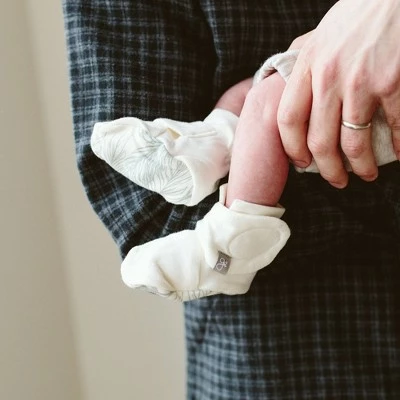 Goumikids Baby 2pk Organic Cotton Bamboo Sandstone + Coastal Boots - 0-3M 5 Goumikids Baby 2pk Organic Cotton Bamboo Sandstone + Coastal Boots - 0-3M - Image 3