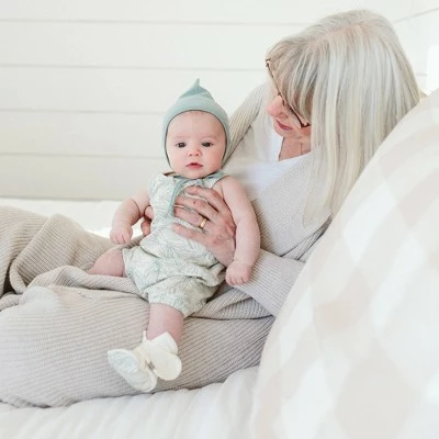 Goumikids Baby 2pk Organic Cotton Bamboo Sandstone + Coastal Boots - 0-3M 9 Goumikids Baby 2pk Organic Cotton Bamboo Sandstone + Coastal Boots - 0-3M - Image 7