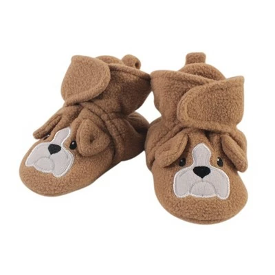 Hudson Baby Baby and Toddler Cozy Fleece Booties, Dog 5 Hudson Baby Baby and Toddler Cozy Fleece Booties, Dog - Image 3