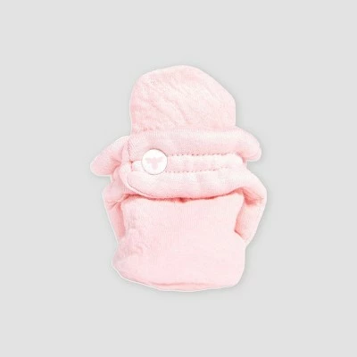 Burt's Bees Baby® Girls' Quilted Booties - Light Pink 3 Burt's Bees Baby® Girls' Quilted Booties - Light Pink