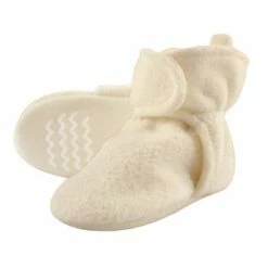 Hudson Baby Baby and Toddler Cozy Fleece Booties, Cream 11 Hudson Baby Baby and Toddler Cozy Fleece Booties, Cream -Kids' Shoes Official Shop unnamed file 4127