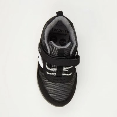 Toddler Boys' Surprize by Stride Rite Razor Sneakers - Black 4 Toddler Boys' Surprize by Stride Rite Razor Sneakers - Black - Image 2