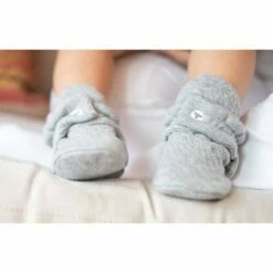 Burt's Bees Baby® Baby Quilted Bee Organic Cotton Booties - Gray -Kids' Shoes Official Shop unnamed file 4162