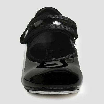 Freestyle by Danskin Girls' Dance Shoes - Black 3 Freestyle by Danskin Girls' Dance Shoes - Black - Image 2