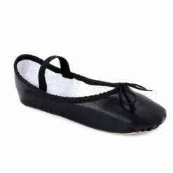 Freestyle by Danskin Girls' Ballet Slippers - Black