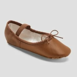 Freestyle by Danskin Girls' Ballet Shoes - Brown -Kids' Shoes Official Shop unnamed file 4256