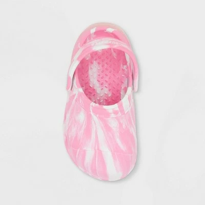 Toddler Girls' Surprize by Stride Rite Gleamer Light-Up Clogs Pink 4 Toddler Girls' Surprize by Stride Rite Gleamer Light-Up Clogs Pink - Image 2