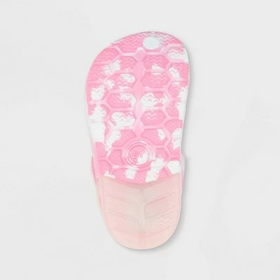 Toddler Girls' Surprize by Stride Rite Gleamer Light-Up Clogs Pink 5 Toddler Girls' Surprize by Stride Rite Gleamer Light-Up Clogs Pink - Image 3