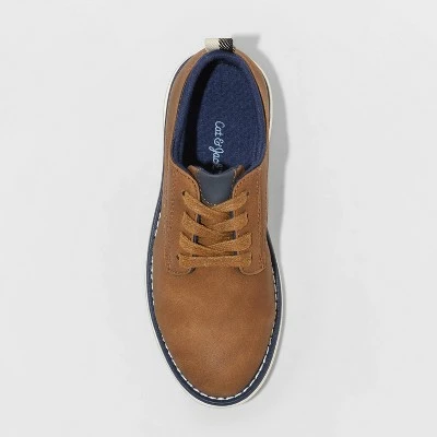 Boys' Franco Flats and Slip-On - Cat & Jack™ Brown 4 Boys' Franco Flats and Slip-On - Cat & Jack™ Brown - Image 2