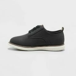 Boys' Lace-Up Flats and Slip-On - Cat & Jack™ Black
