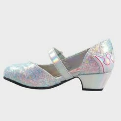 Toddler Girls' Disney Princess Ballet Flats - Silver