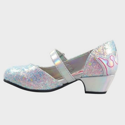 Toddler Girls' Disney Princess Ballet Flats - Silver 3 Toddler Girls' Disney Princess Ballet Flats - Silver