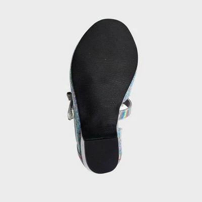 Toddler Girls' Disney Princess Ballet Flats - Silver 5 Toddler Girls' Disney Princess Ballet Flats - Silver - Image 3