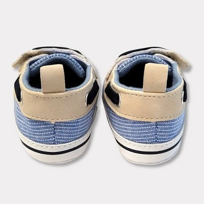 Baby Boy's Chambray Boat Shoes - Cat & Jack™ Blue 7 Baby Boy's Chambray Boat Shoes - Cat & Jack™ Blue - Image 5