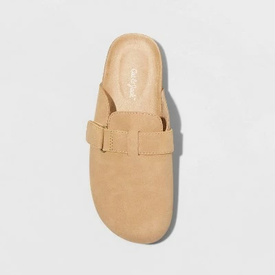 Girls' Perry Slip-On Clogs - Cat & Jack™ Gold 4 Girls' Perry Slip-On Clogs - Cat & Jack™ Gold - Image 2