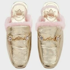 Girls' Disney Princess Loafers - Gold - Disney Store -Kids' Shoes Official Shop unnamed file 4504