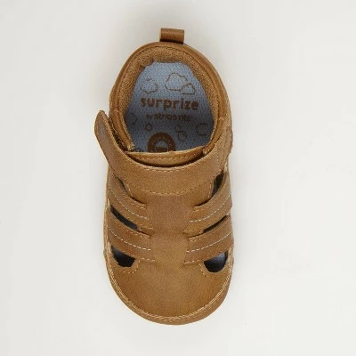 Baby Surprize by Stride Rite Kellyn Sandals - Tan 4 Baby Surprize by Stride Rite Kellyn Sandals - Tan - Image 2