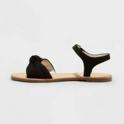 Girls' Lydia Ankle Strap Sandals - Cat & Jack™ Gold