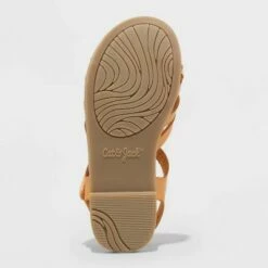 Toddler Girls' Ella Ankle Strap Sandals - Cat & Jack™ Cognac -Kids' Shoes Official Shop unnamed file 4598