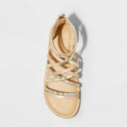 Girls' Dion Metallic Gladiator Sandals - Cat & Jack™ Rose Gold -Kids' Shoes Official Shop unnamed file 4615
