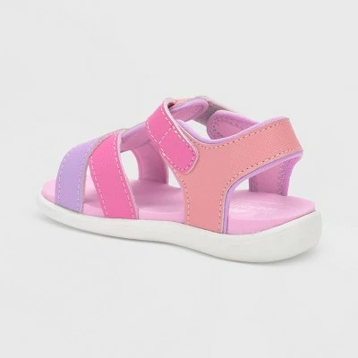 Toddler See Kai Run Basics Shayna T-Strap Gladiator Sandals Coral Pink 3 Toddler See Kai Run Basics Shayna T-Strap Gladiator Sandals Coral Pink