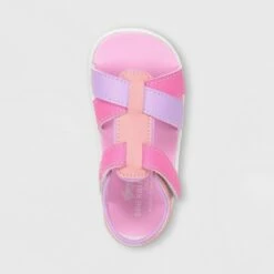 Toddler See Kai Run Basics Shayna T-Strap Gladiator Sandals Coral Pink 8 Toddler See Kai Run Basics Shayna T-Strap Gladiator Sandals Coral Pink -Kids' Shoes Official Shop unnamed file 4725