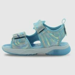 Toddler Girls' Disney Frozen Adventure Ankle Strap Sandals - Blue