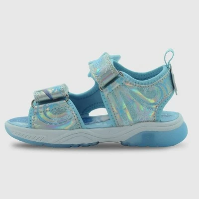 Toddler Girls' Disney Frozen Adventure Ankle Strap Sandals - Blue 3 Toddler Girls' Disney Frozen Adventure Ankle Strap Sandals - Blue