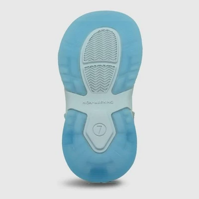 Toddler Girls' Disney Frozen Adventure Ankle Strap Sandals - Blue 5 Toddler Girls' Disney Frozen Adventure Ankle Strap Sandals - Blue - Image 3