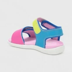 Toddler See Kai Run Basics Logan T-Strap Sandals Pink