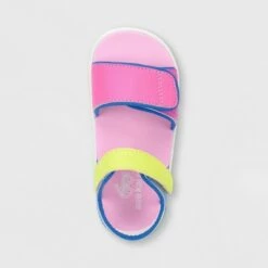 Toddler See Kai Run Basics Logan T-Strap Sandals Pink -Kids' Shoes Official Shop unnamed file 4813
